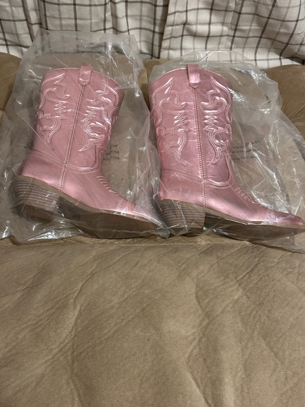 Pink Cowboy Boots - NWT